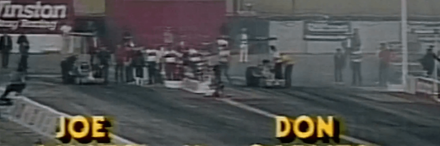 1987 Winternationals Top Fuel Drag Racing Final Joe Amato vs Don Garlits LA County Fairground Pomona California