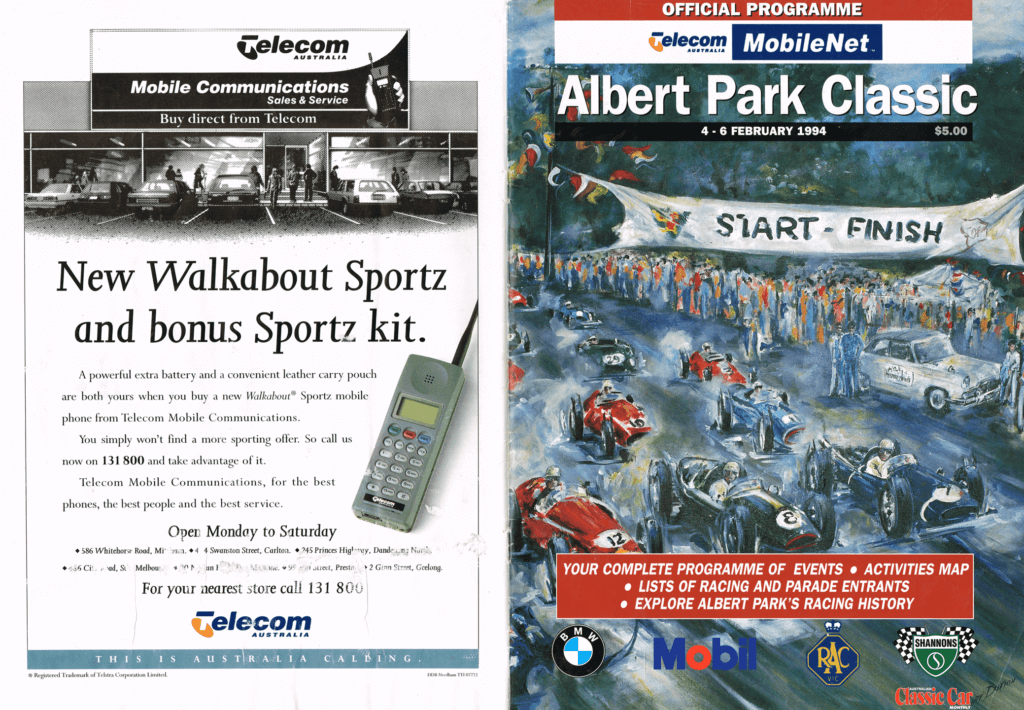 1994 Albert Park Classic Motorsport Programme