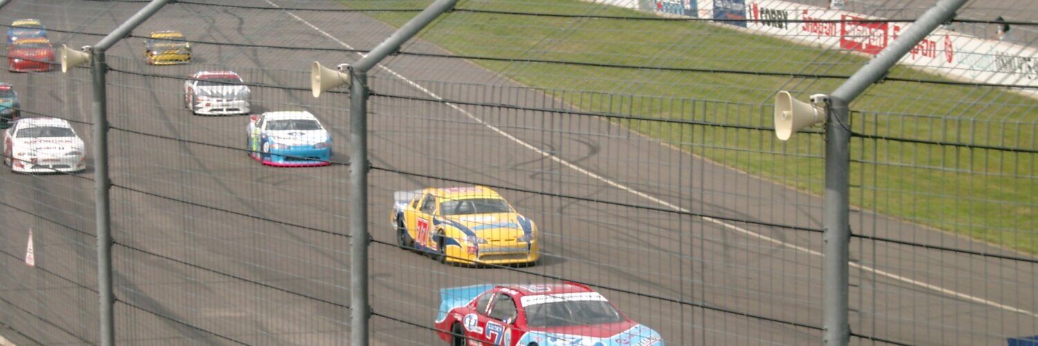 NASCAR at Rockingham Speedway UK England